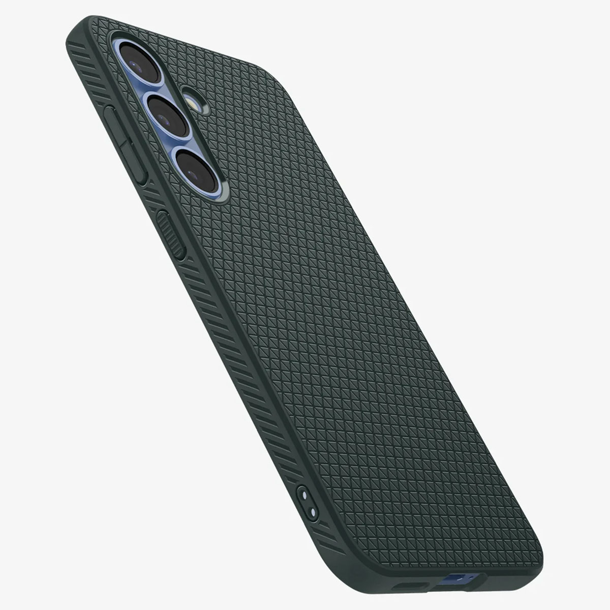 SPIGEN Liquid Air Backcover - Geschikt voor Samsung Galaxy S25 - Telefoonhoesje voor Samsung Galaxy S25 Donkergroen