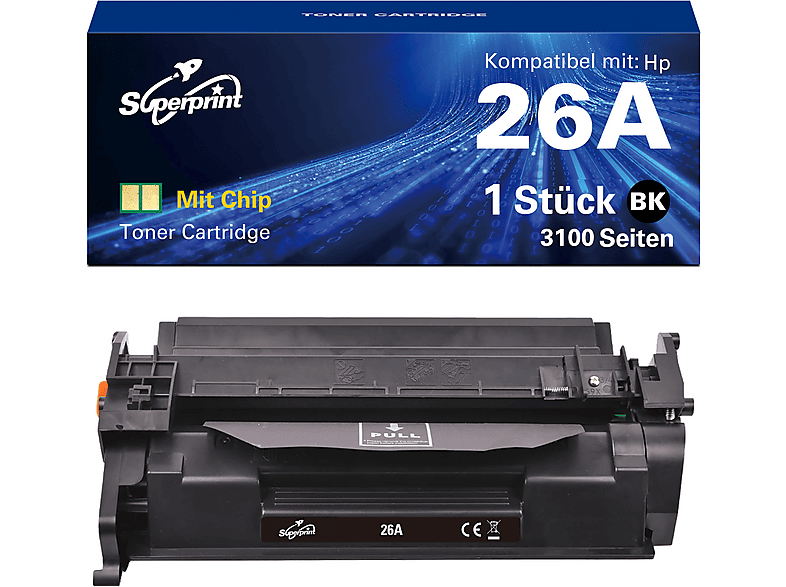 SUPERPRINT 26A Zwart | MediaMarkt