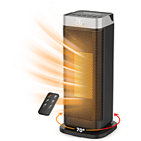 MediaMarkt VULPES GOODS VG-HL2000R6 Kachel Zwart/Grijs aanbieding