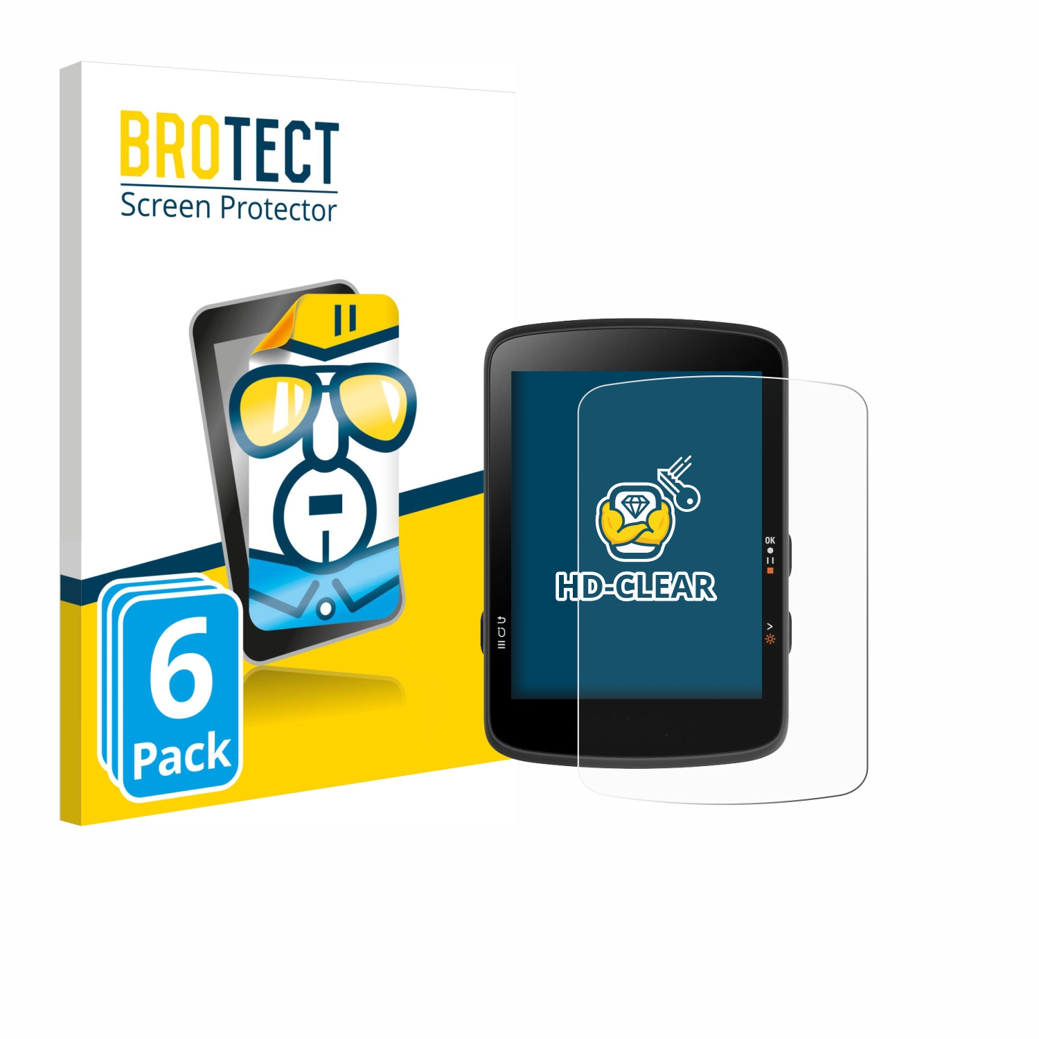 Protectores De Pantalla BROTECT Para Bryton Rider S510 (2 Unidades)