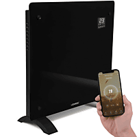 MediaMarkt VONROC Luxe Elektrische kachel Zwart aanbieding