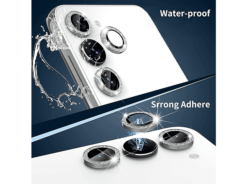 Nastro Ad Anello per Galaxy Watch Active 2, Watch 3 Sostituzione del Vetro della Cover Posteriore con Kit di Riparazione Incluso (3 pezzi