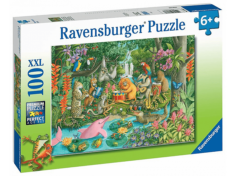 Ravensburger Puzzle „Rushing River Horses“ – 100 Teile, Extra Groß, Für Kinder Ab 6 Jahren