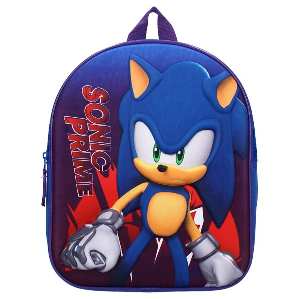 Sonic Prime Rucksack mit blauem Sonic the Hedgehog Charakter.