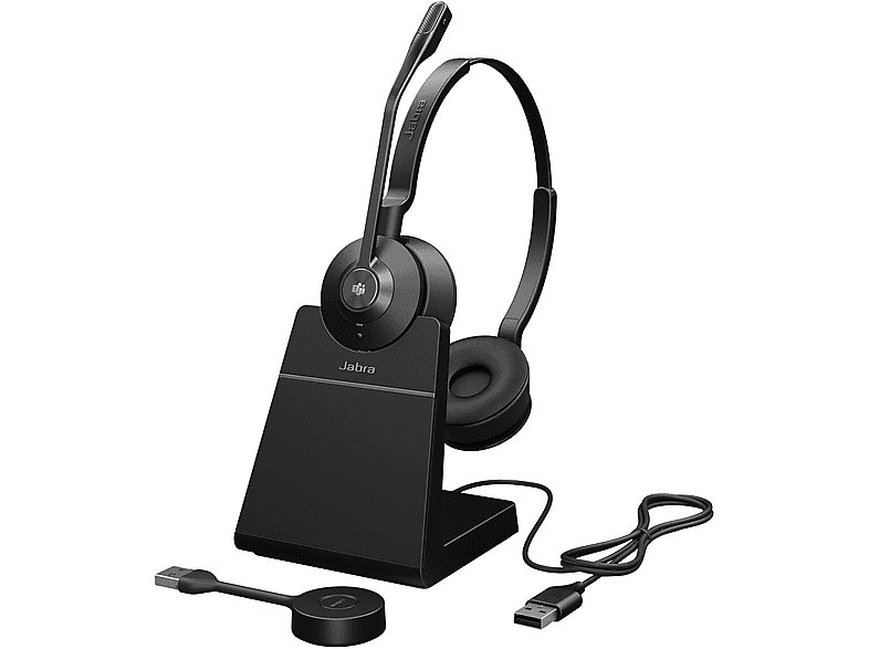 JABRA Engage 55 SE Kablosuz Kulak Üstü Kulaklık Siyah
