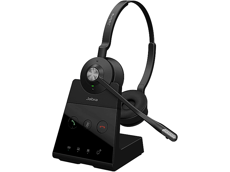 JABRA Engage 65 Duo Kablosuz Kulak Üstü Kulaklık Siyah