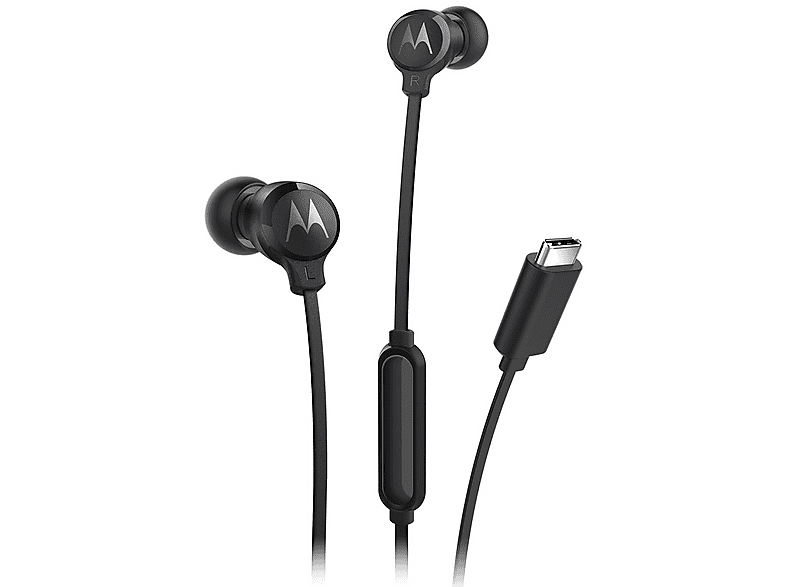 MOTOROLA Earbuds 3C-S, In-ear Kopfhörer Schwarz
