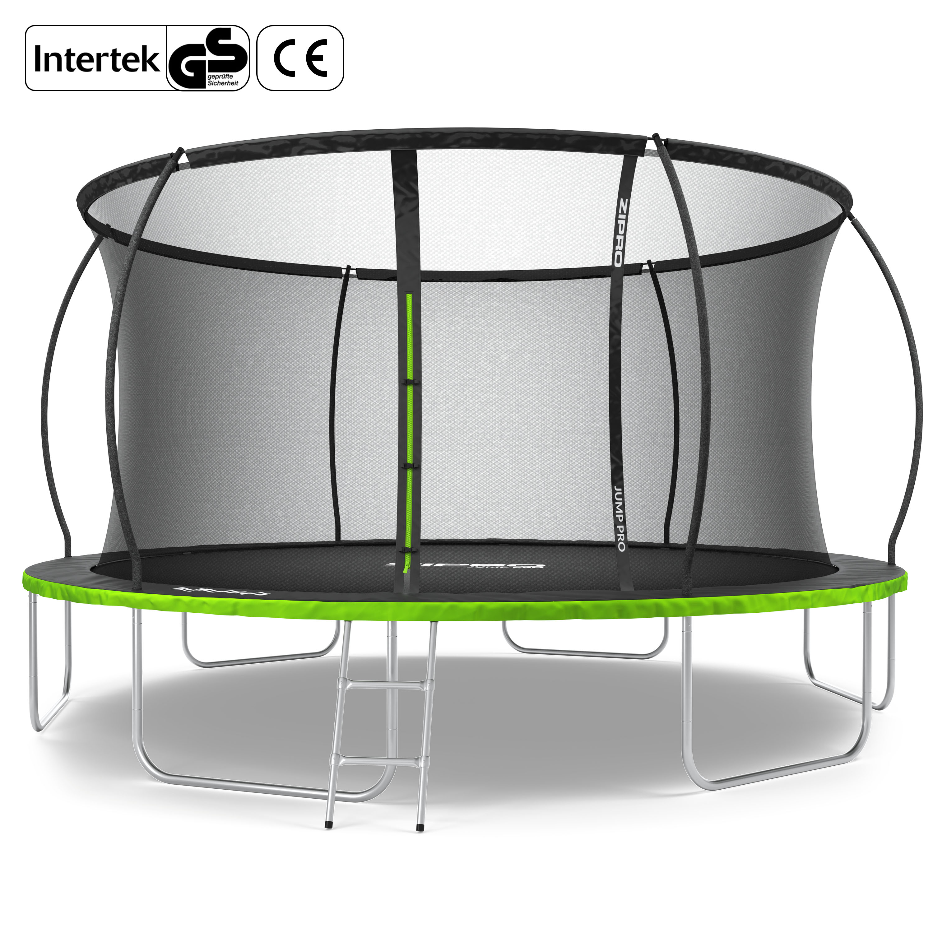 ZIPRO Jump Pro Premium 14FT 435cm Trampolin, schwarz