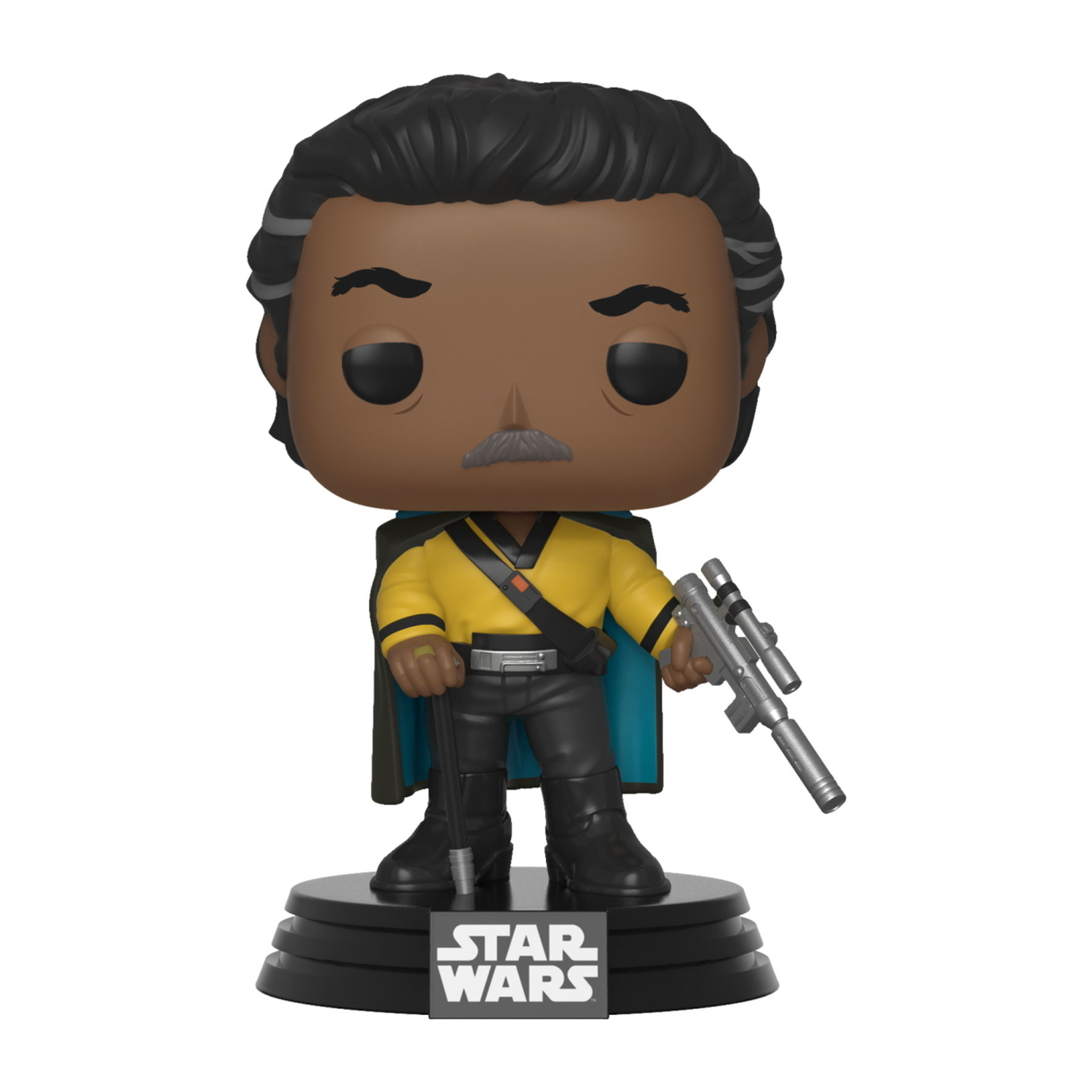 Figura Funko Pop di Lando Calrissian di Star Wars.