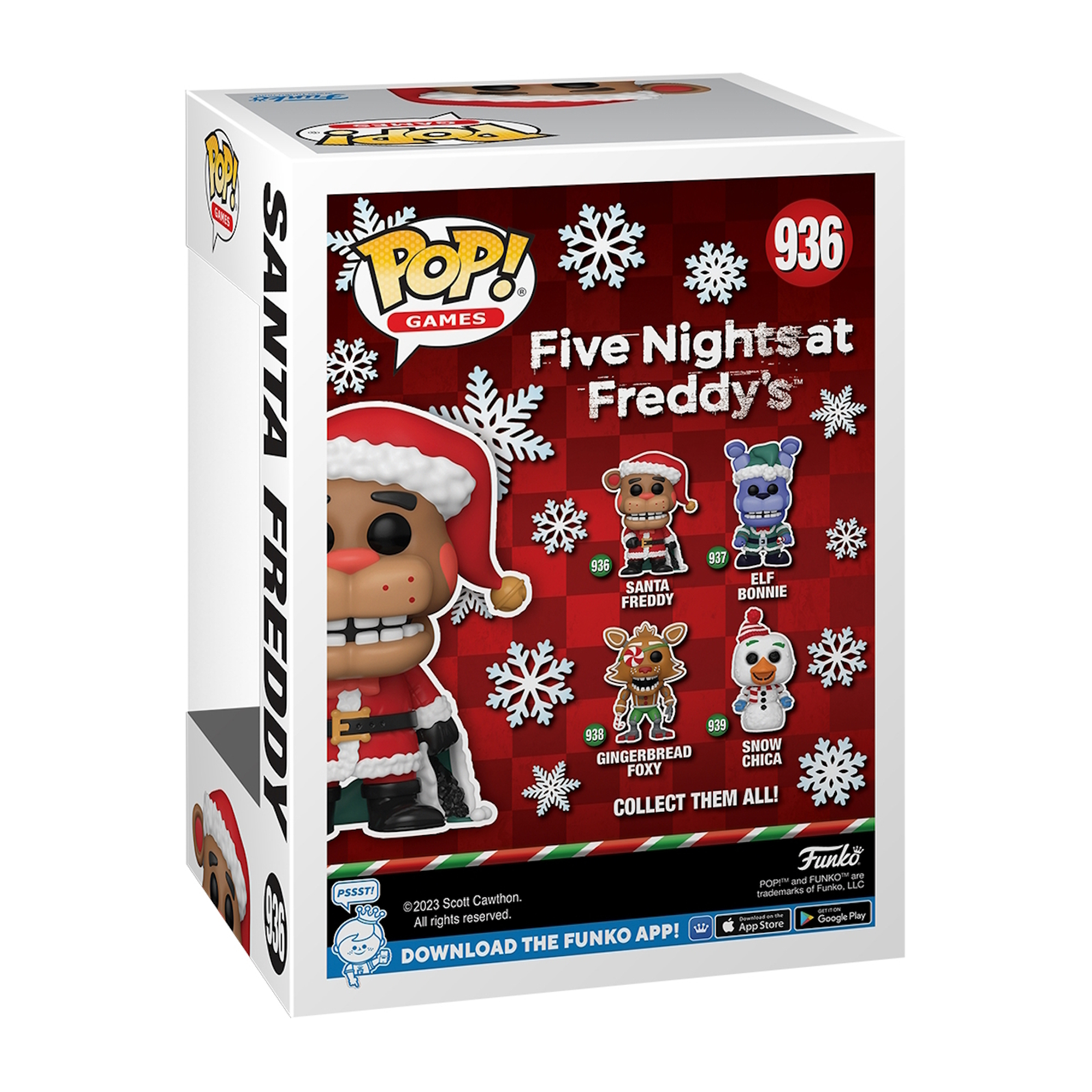 Caja de figuras Funko POP! de Five Nights at Freddy's.