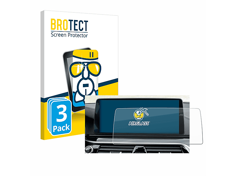 BROTECT Entspiegelungs Schutzglas Für BMW 1 F20 2018 Business 6.5 - 9H Kratzfest Matt
