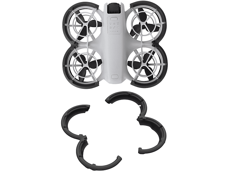 NEO Drohnen-Propellerschutz Für DJI Neo – Grau, Anti-Kollision, Leicht, Einfach Zu Montieren