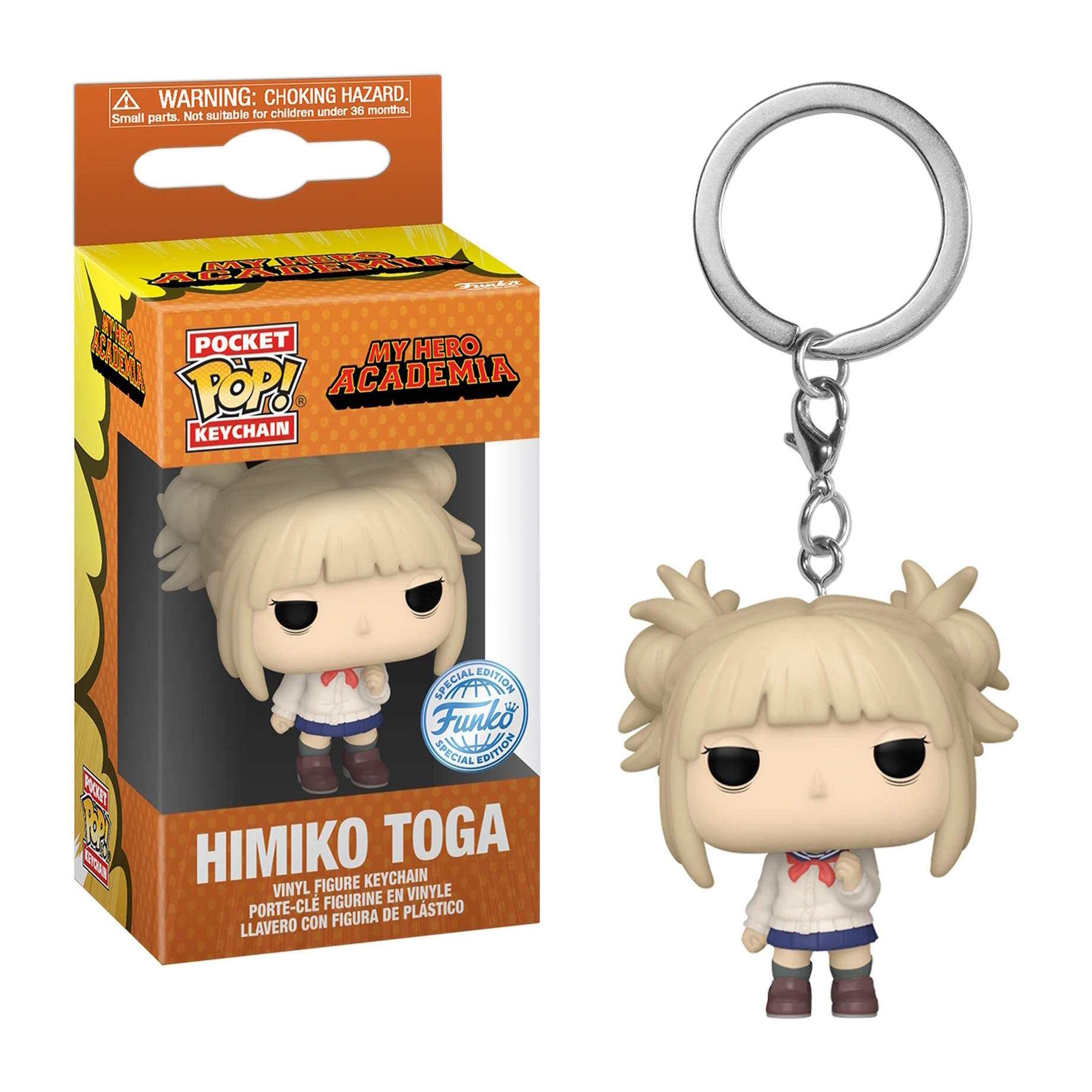 Himiko Toga Schlüsselanhängerfigur aus My Hero Academia, Sonderausgabe.