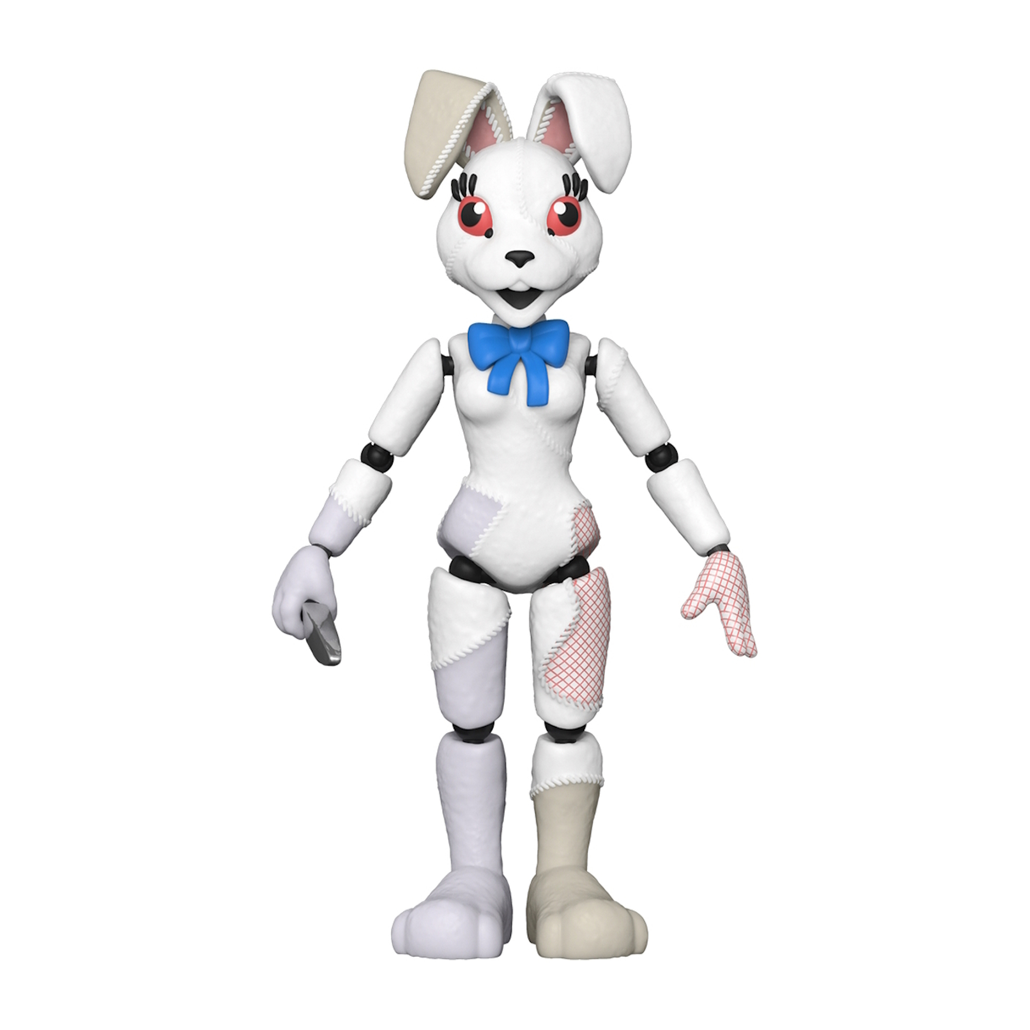Vanny-Figur aus Five Nights at Freddy's, in stehender Pose, auf weißem Hintergrund.