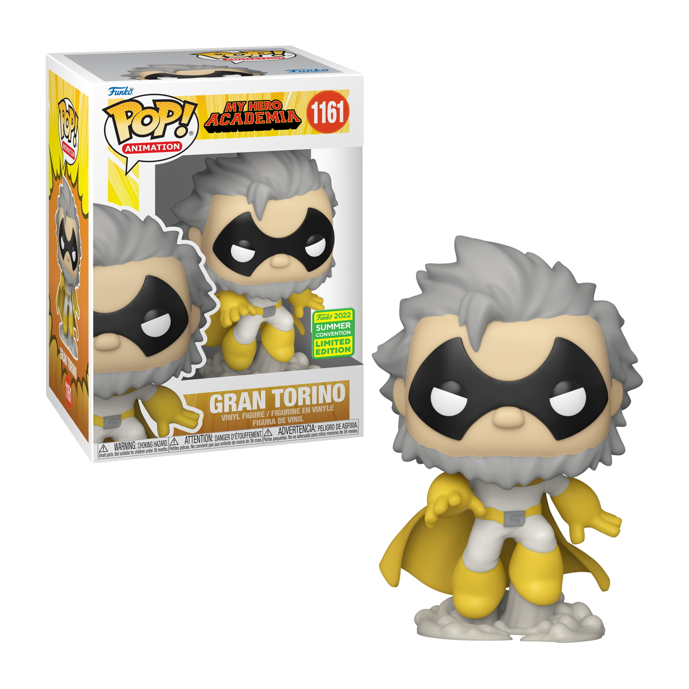Figurka Funko Pop Gran Torino z My Hero Academia, z opakowaniem.