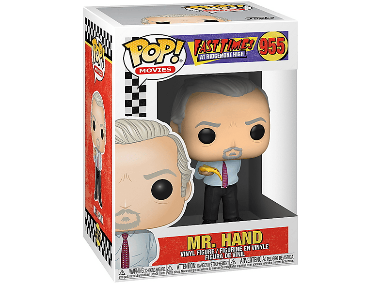 Funko POP! Mr. Hand Mit Pizza – Fast Times At Ridgemont High, 9,5 Cm Vinylfigur, Offizielle Sammlerfigur