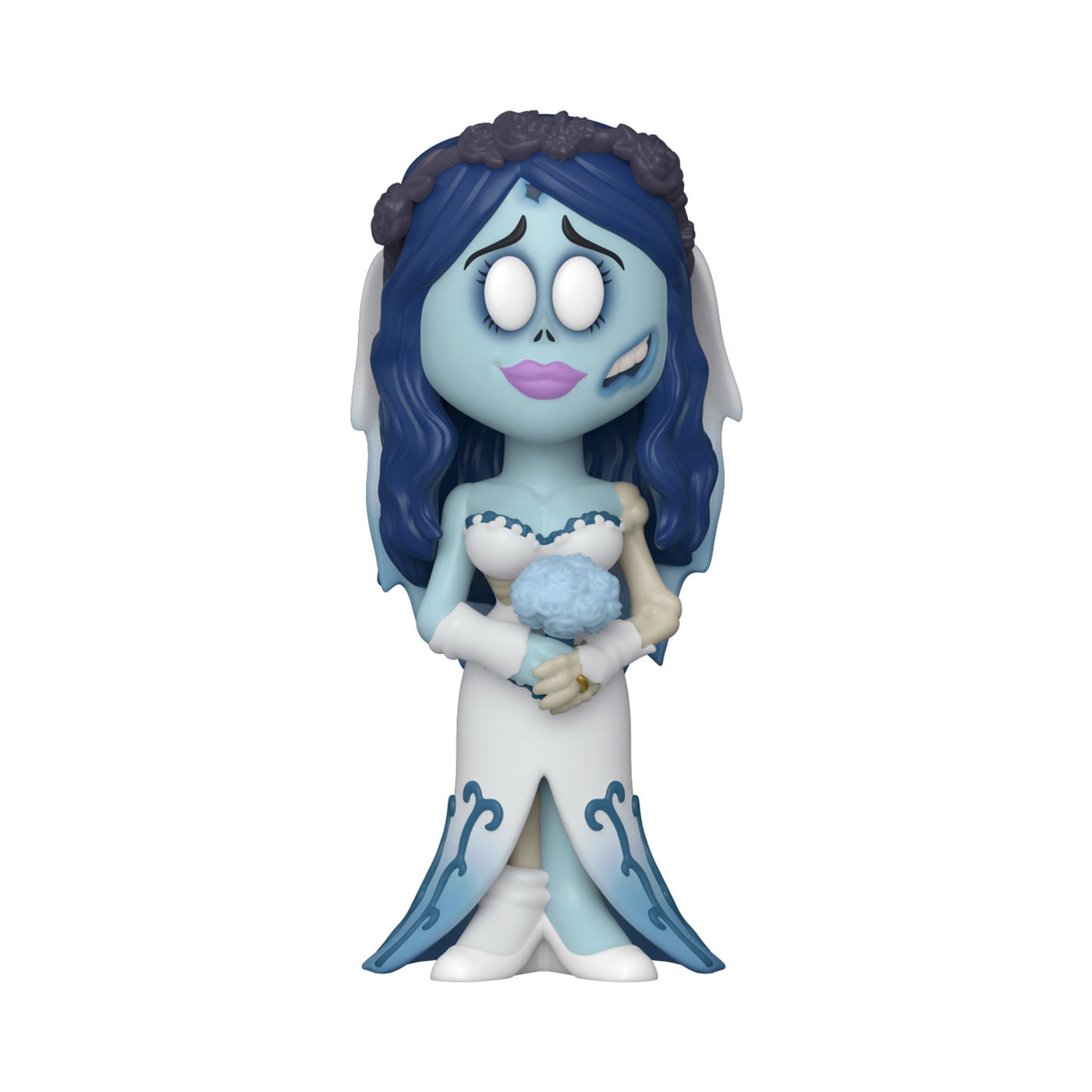 Funko Pop! Corpse Bride Figur in einem weißen Kleid und Schleier.