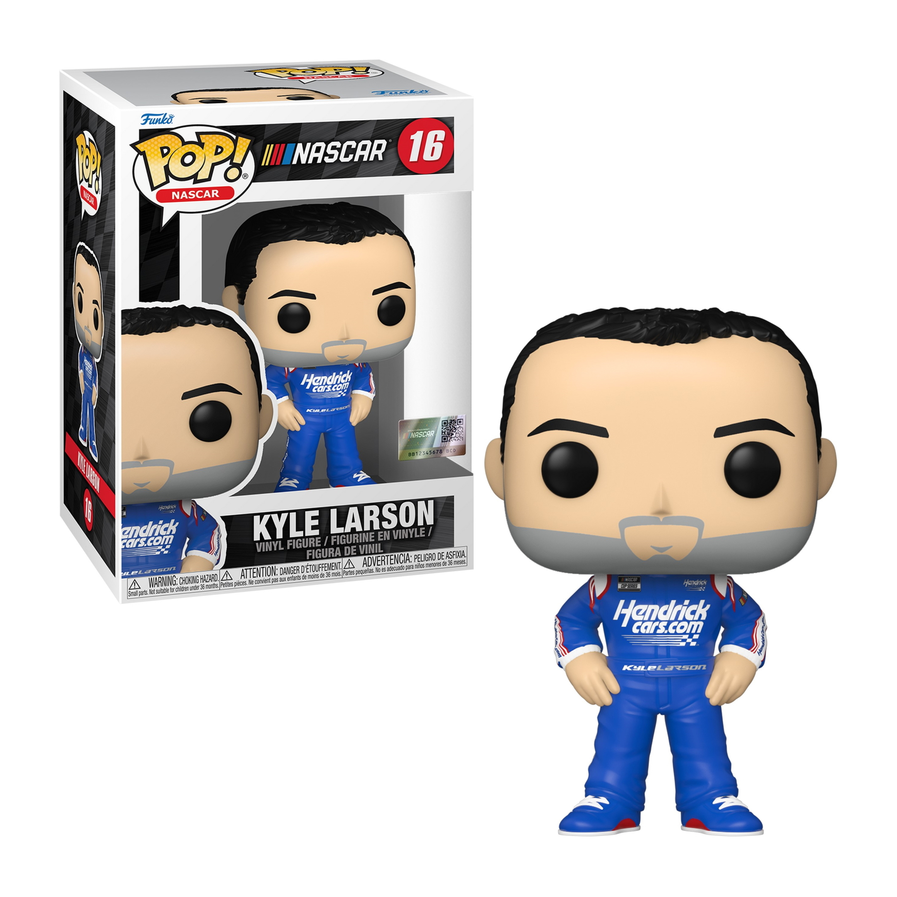FUNKO Nascar | Kyle Larson 16 Pop! Vinyl Figur Sammelfigur | SATURN