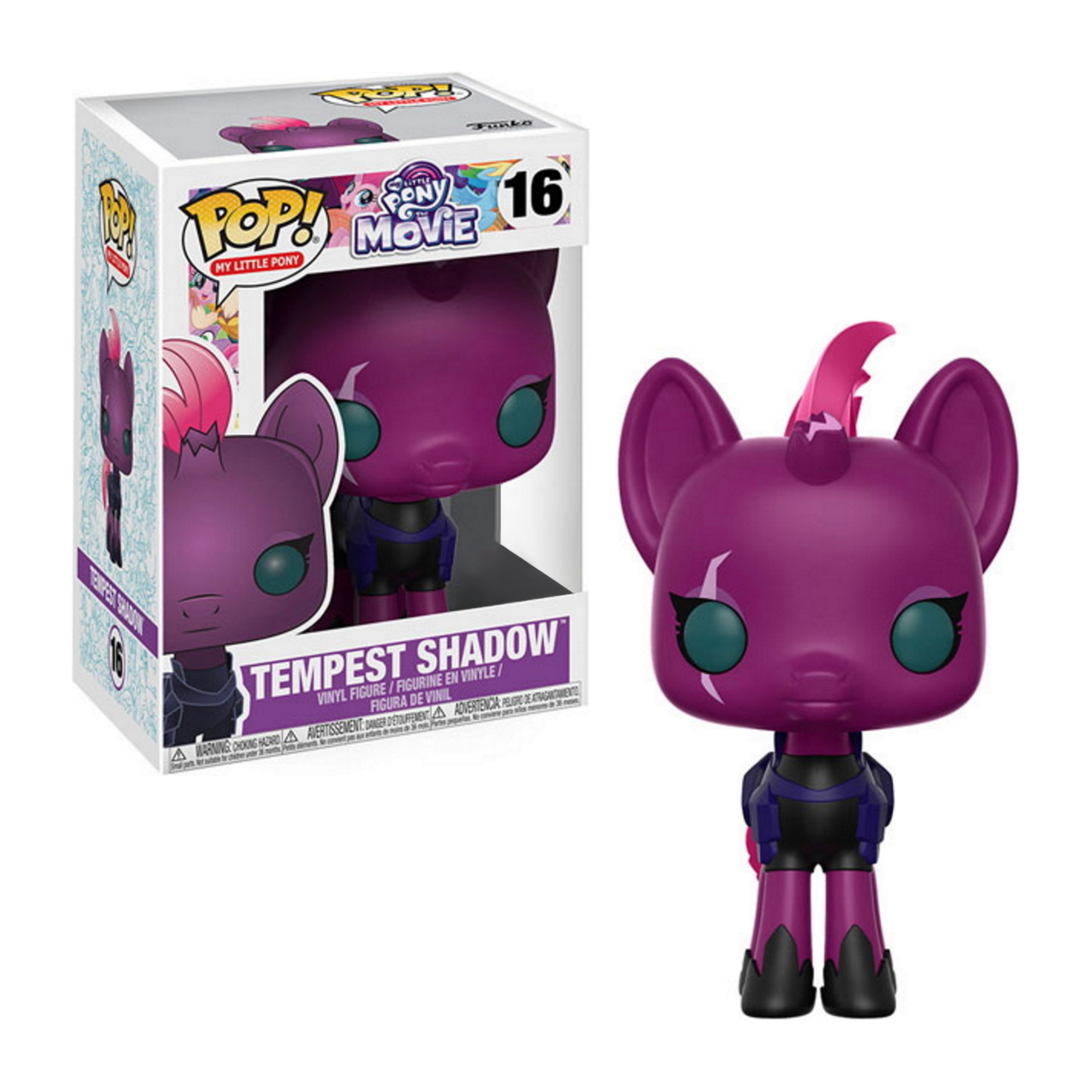 Funko Pop Figur von Tempest Shadow aus My Little Pony. Inklusive Box.