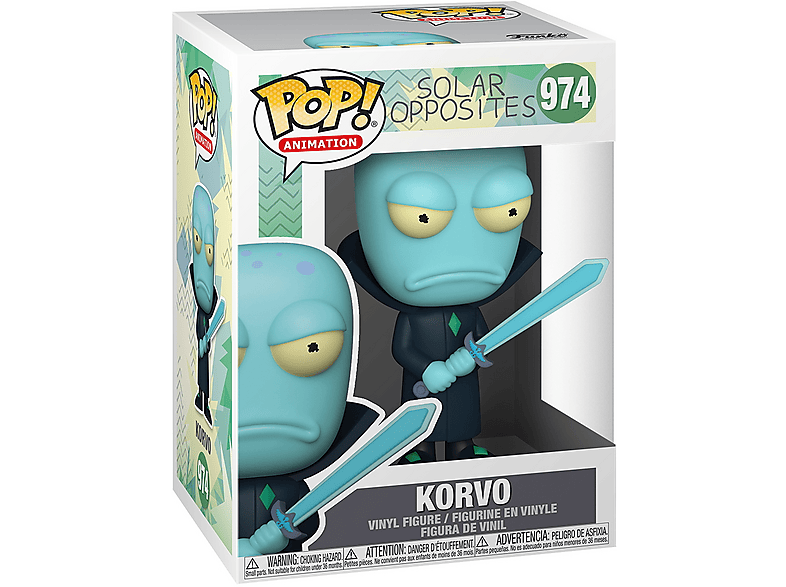 Funko Pop! Solar Opposites Terry - 9,5cm Vinylfigur Offizielle Sammleredition