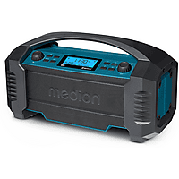 MediaMarkt MEDION MD43320 Baustellenradio blauw aanbieding