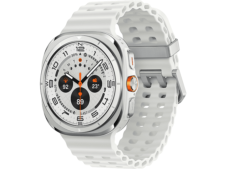 SAMSUNG Galaxy Watch Ultra Smartwatch Titan Titan, Universalgröße, Weiß