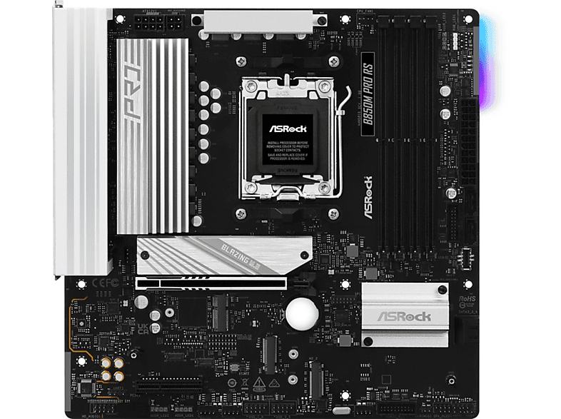 Placa base | 90-MXBR6-A0UAYZ ASROCK, Micro ATX, Micro ATX, AMD B850 ...