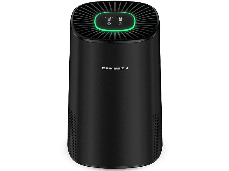 ERIKSSØN Air Pure Elite Luchtreiniger – Zwart