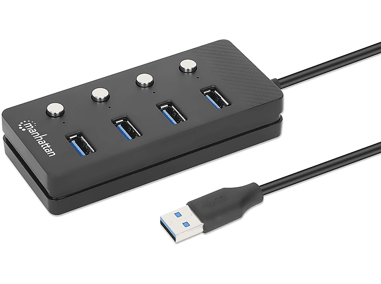 HUB USB MANHATTAN 180887 interface hub | MediaWorld.it