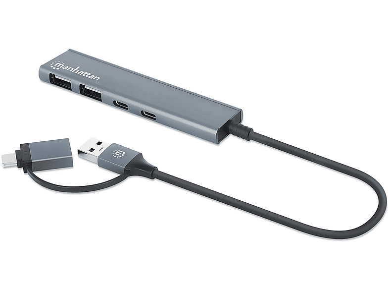 HUB USB MANHATTAN 181075 interface hub | MediaWorld.it