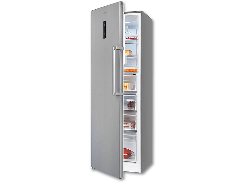 EXQUISIT GS295-NF-H-040D inoxlook Gefrierschrank (D, 1850 mm hoch)