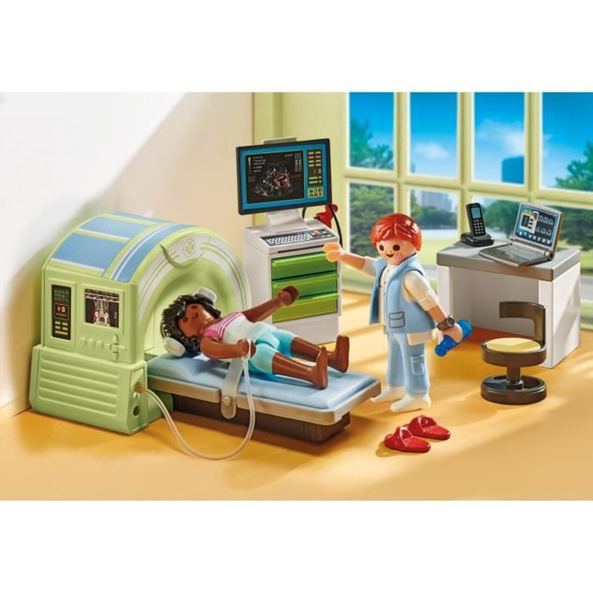 PLAYMOBIL 71618 MRT MIT PATIENT Spielset Mehrfarbig