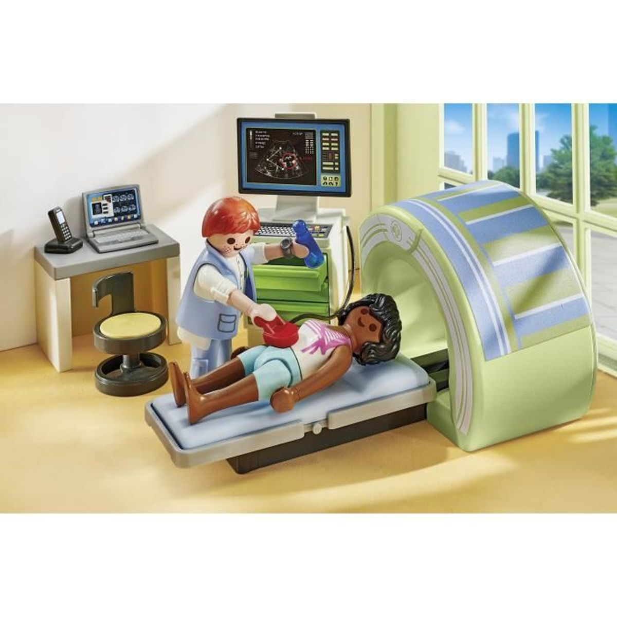 PLAYMOBIL 71618 MRT MIT PATIENT Spielset Mehrfarbig