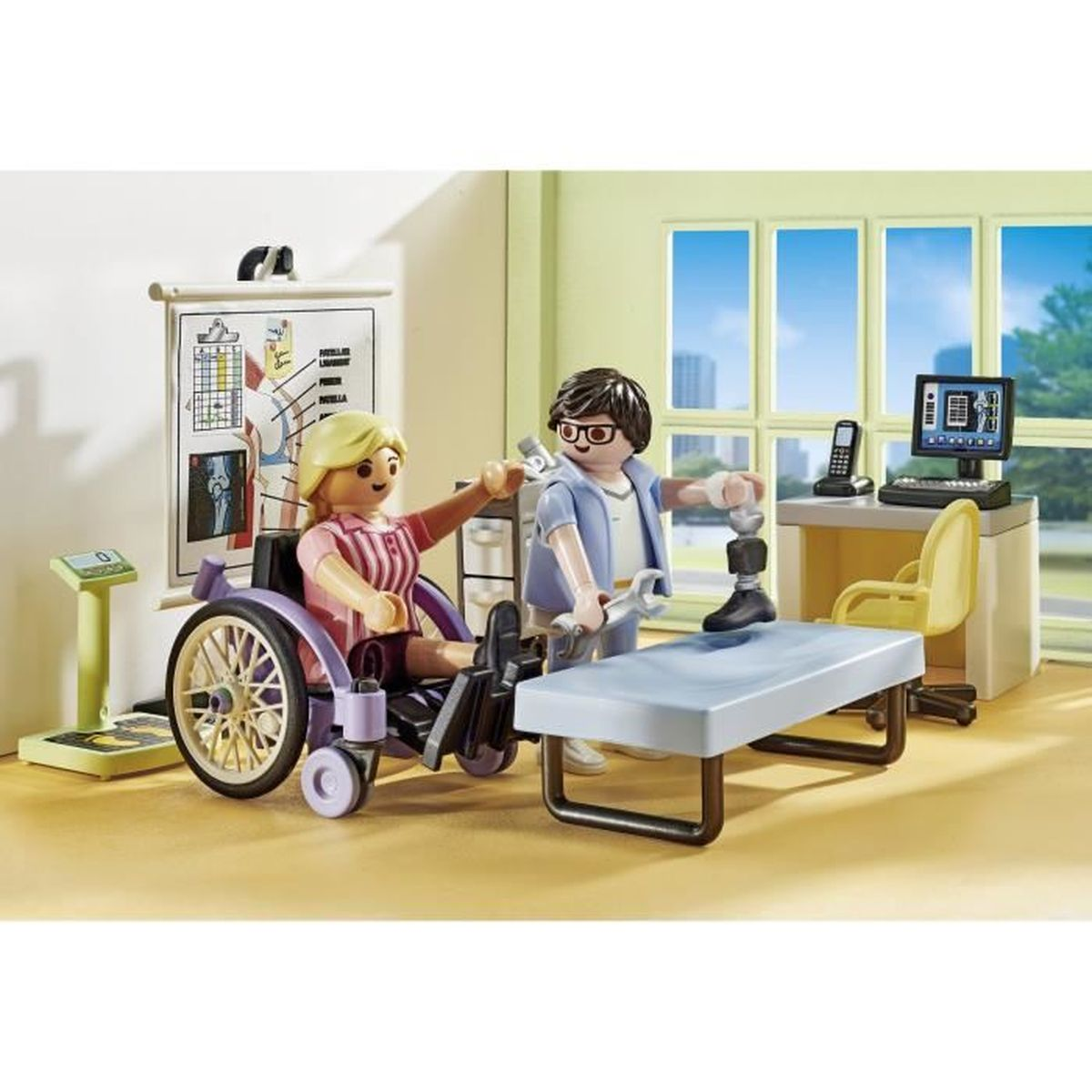 PLAYMOBIL Playset  71617 Physiotherapy Workshop Spielzeug Kostüme mehrfarbig