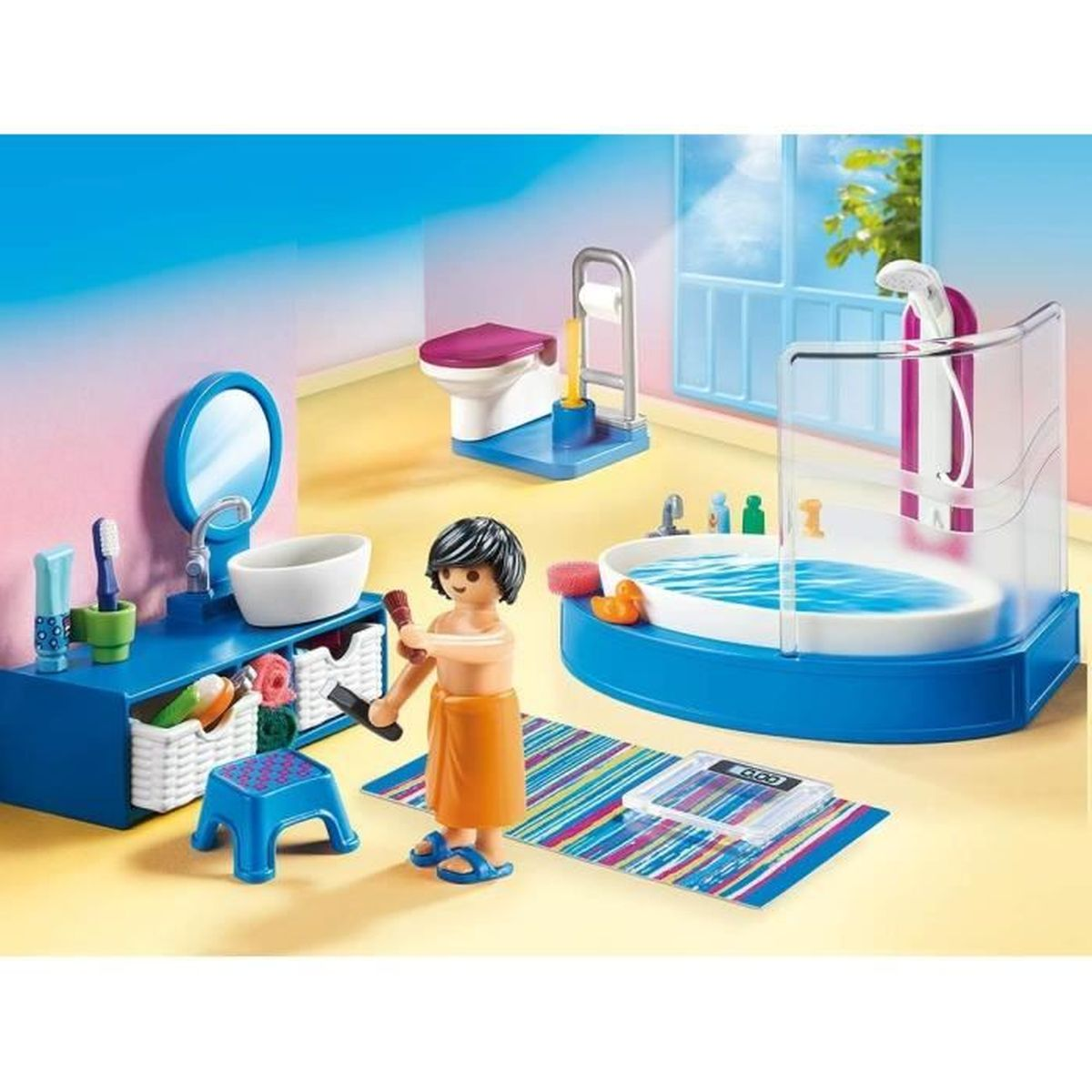 PLAYMOBIL 70211 BADEZIMMER Spielset Mehrfarbig