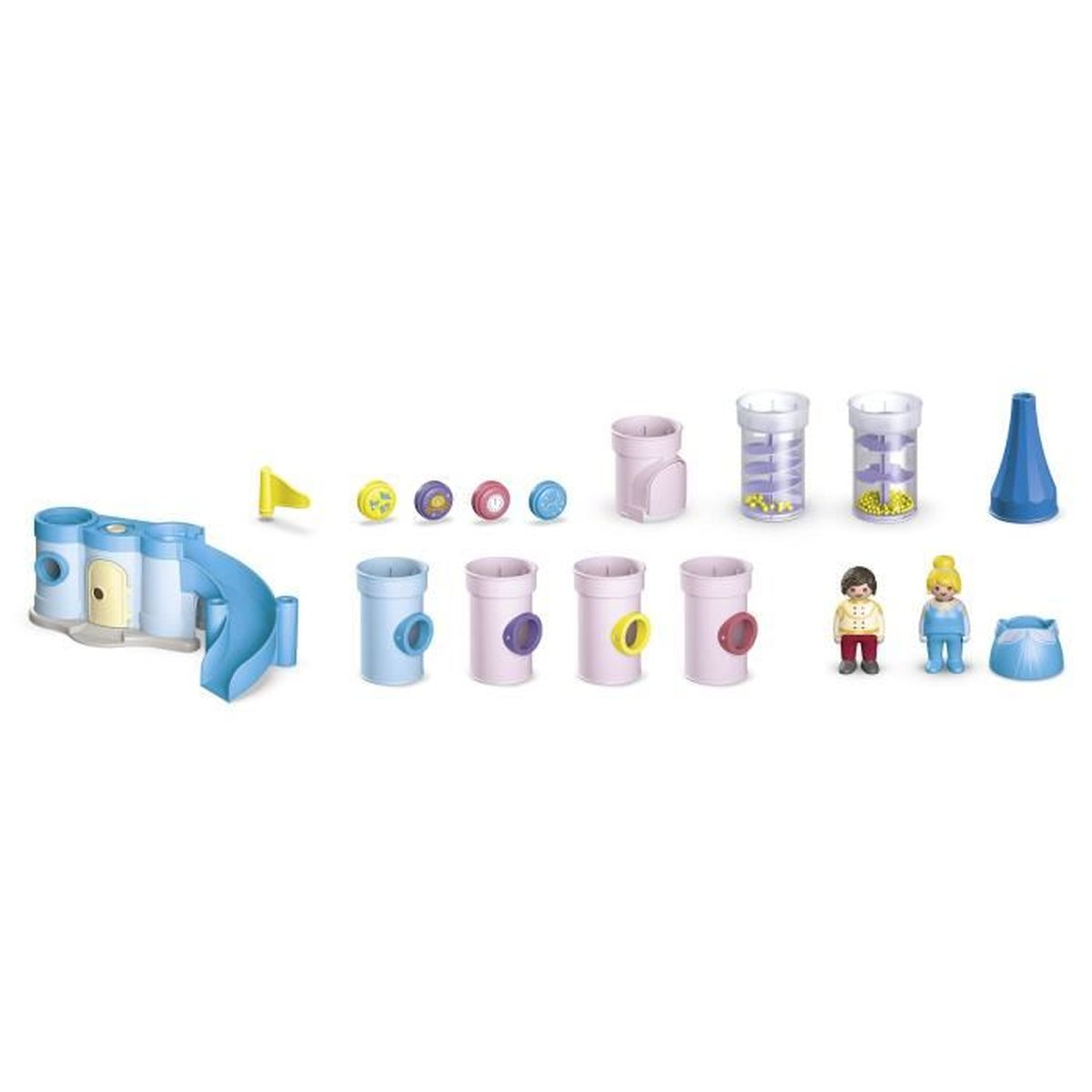 PLAYMOBIL 71457 1.2.3 & DISNEY: SCHLOSS Spielset Mehrfarbig