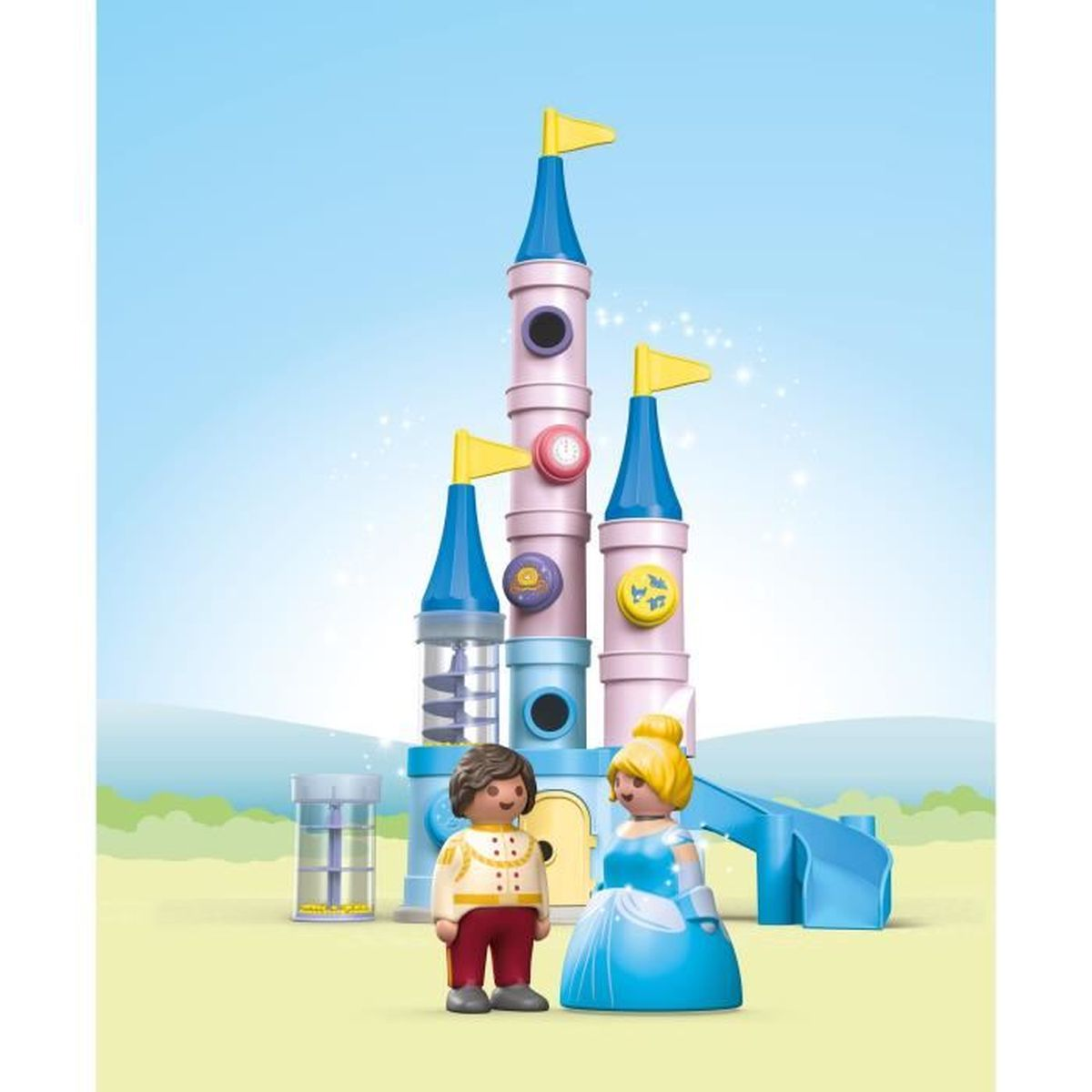 PLAYMOBIL 71457 1.2.3 & DISNEY: SCHLOSS Spielset Mehrfarbig