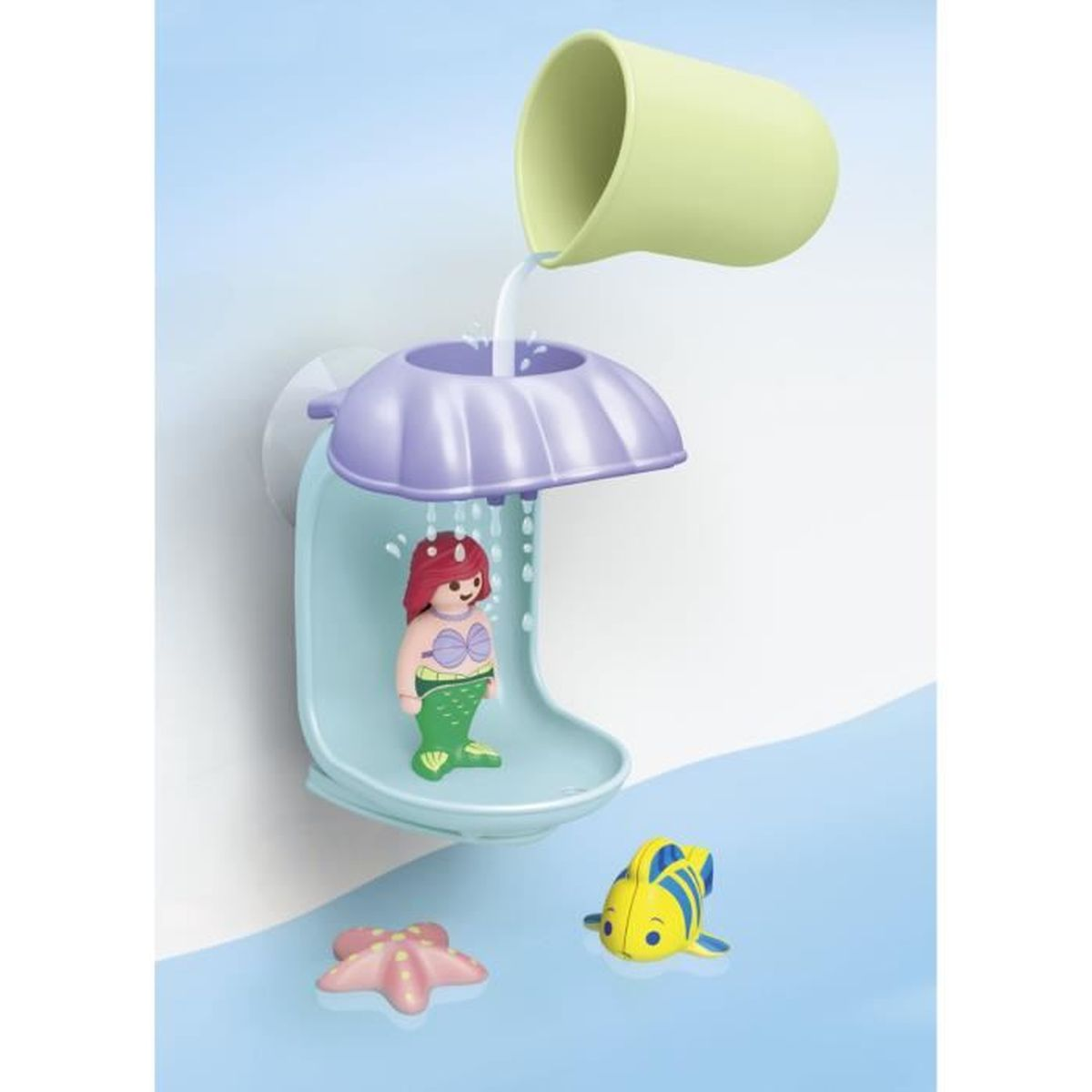 PLAYMOBIL 71460 1.2.3 & DISNEY MUSCHELDUSCHE Spielset Mehrfarbig