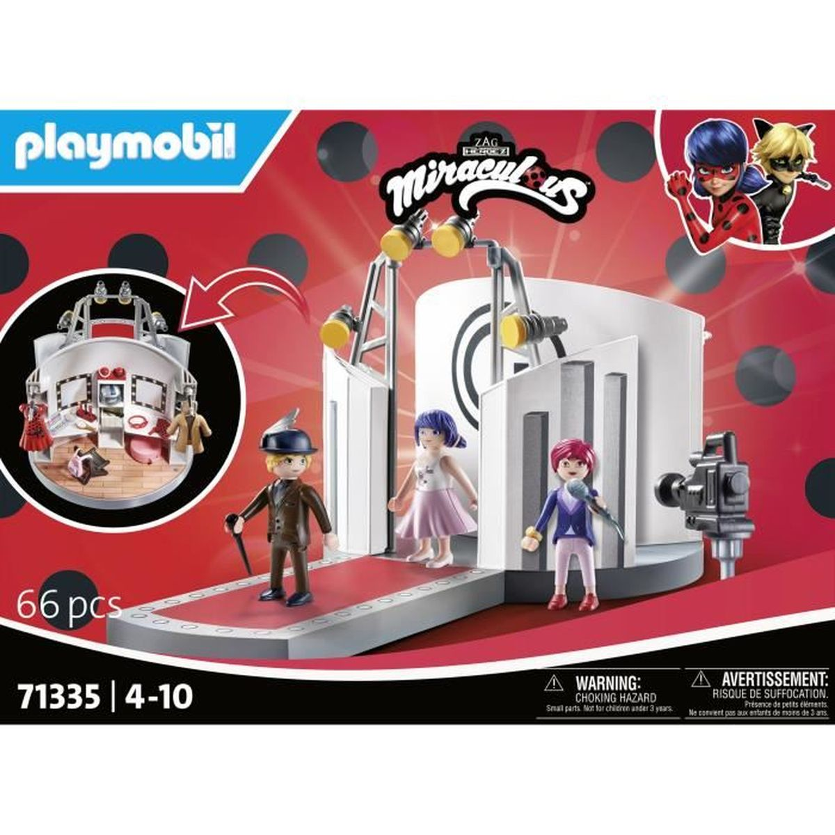 PLAYMOBIL Playset  71135 Miracolous Spielzeug Kostüme mehrfarbig