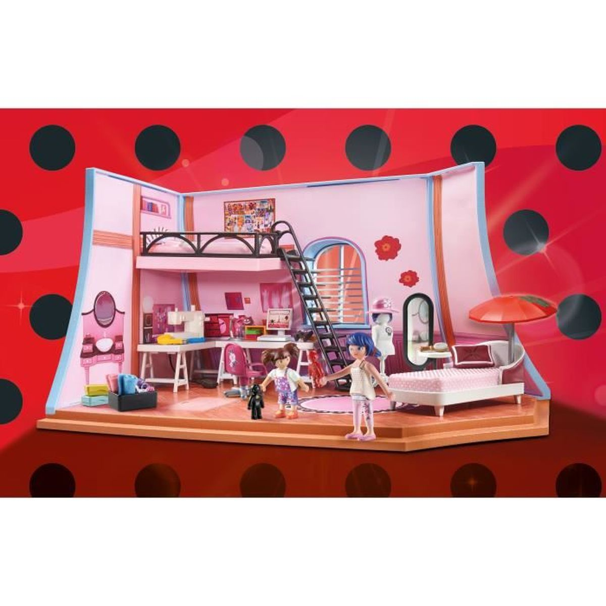PLAYMOBIL 71334 MIRACULOUS: MARINETTES LOFT Spielset Mehrfarbig