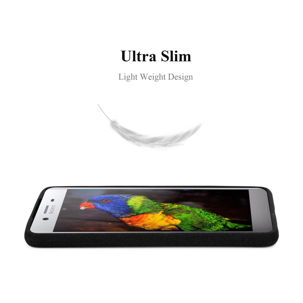 Un telefono con un'immagine colorata di un pappagallo sullo schermo. Il testo 'Ultra Slim' è sopra.