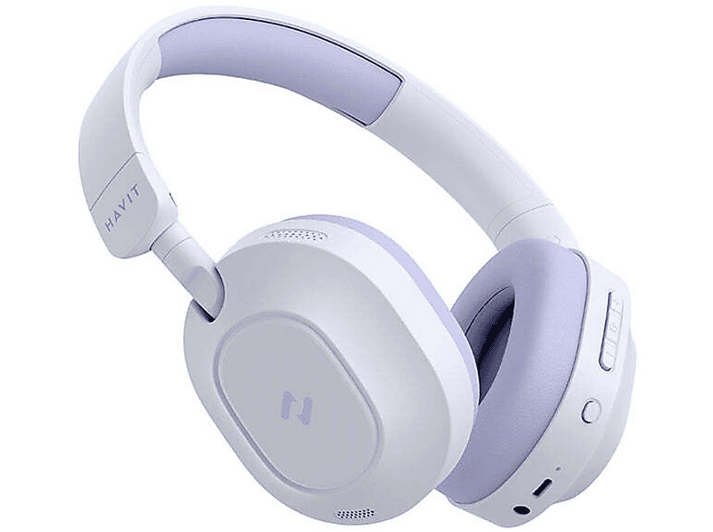 HAVIT H668BT ANC Bluetooth Kablolu ve Kablosuz Kulak Üstü Kulaklık Mor