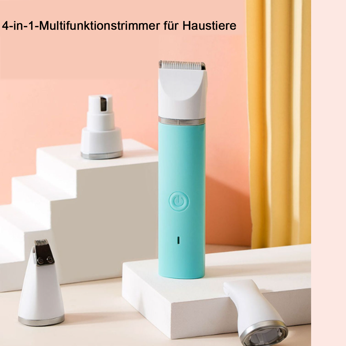 Ein Mauspad mit einem blauen, lila und rosa Wolkenhimmel-Design.