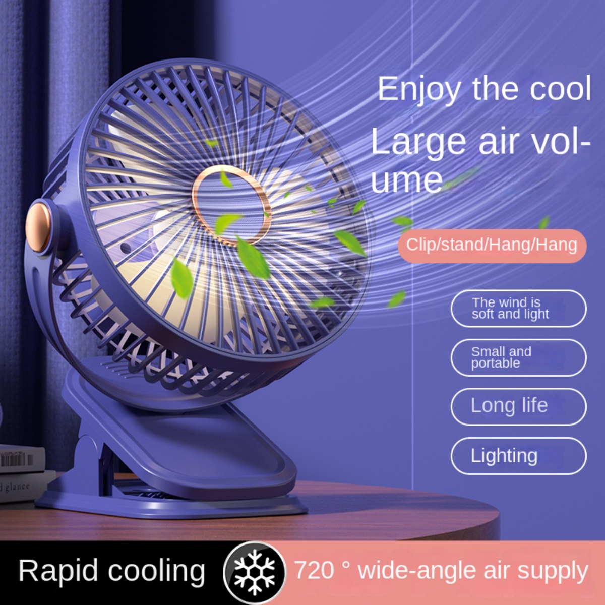 4UMOR Ventilator leise 20dB 7,6m/s Turbo 21W DC Motor 12 Geschwindigkeiten Tischventilator sehr Leise 3D Luftzirkulation für 30m² 8H Timer Ventilator schlafzimmer Büro Schwarz