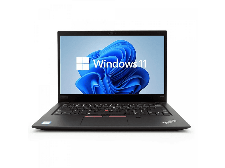 LENOVO ThinkPad T490s, Notebook, mit 14 Zoll Display, Intel® Core™ i7,i7-8665U Prozessor, 16 GB RAM, 256 GB mSSD, Intel® UHD Graphics, Black, Windows 11 Pro