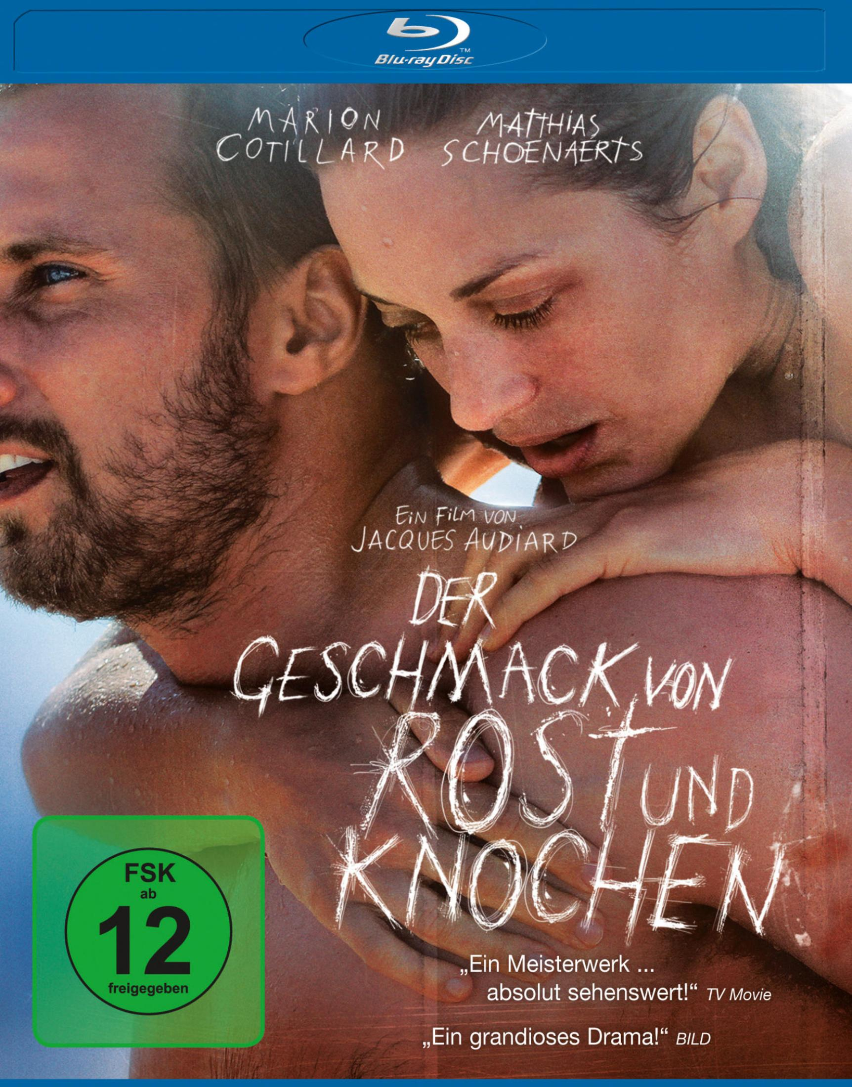 Blu-ray Hülle: Marion Cotillard und Matthias Schoenaerts, FSK 12