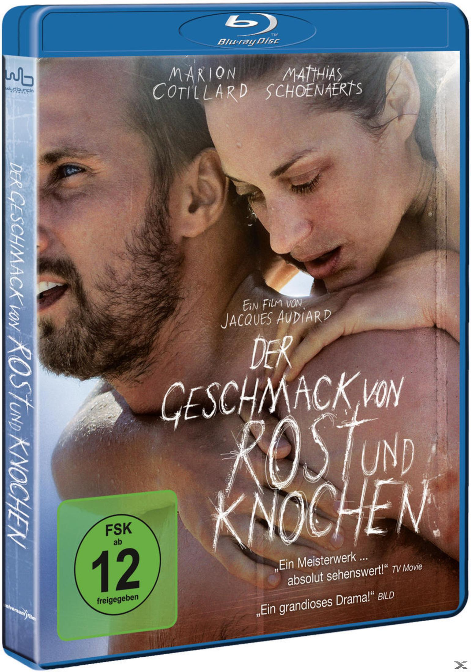 Blu-ray-Hülle für "Der Geschmack von Rost und Knochen" mit Cotillard & Schoenaerts.