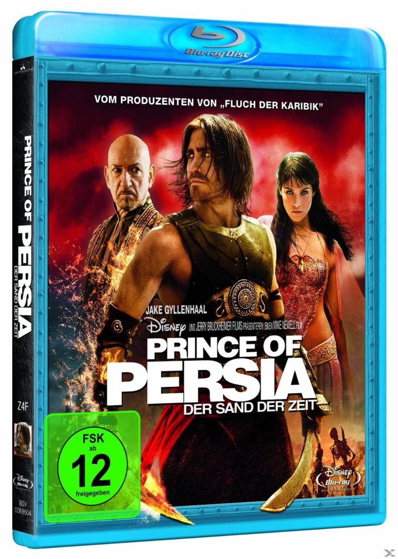 Prince of Persia Blu-ray Cover mit Jake Gyllenhaal und anderen Schauspielern in einer Wüstenlandschaft.