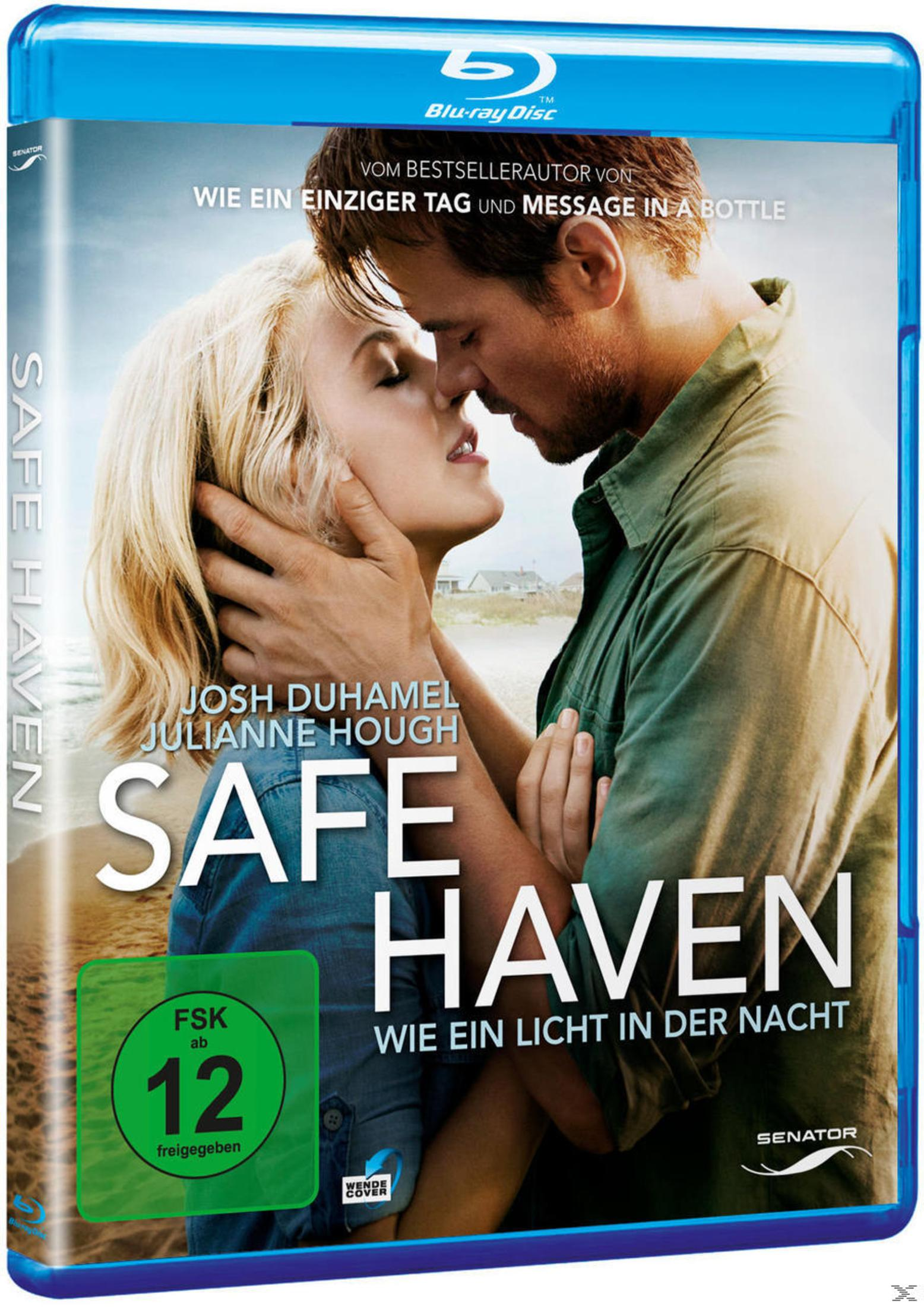 Blu-ray Cover für Safe Haven mit Josh Duhamel und Julianne Hough, FSK 12.
