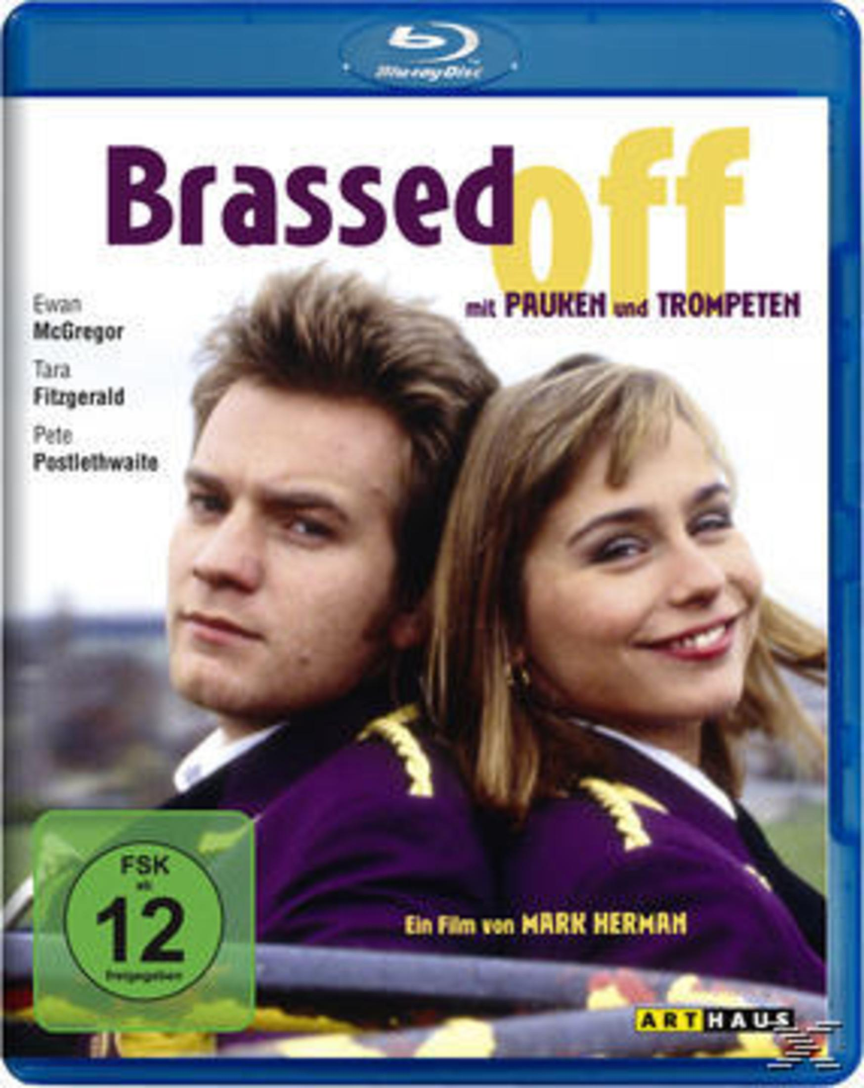 Ewan McGregor et Tara Fitzgerald sur la couverture du film Brassed Off.